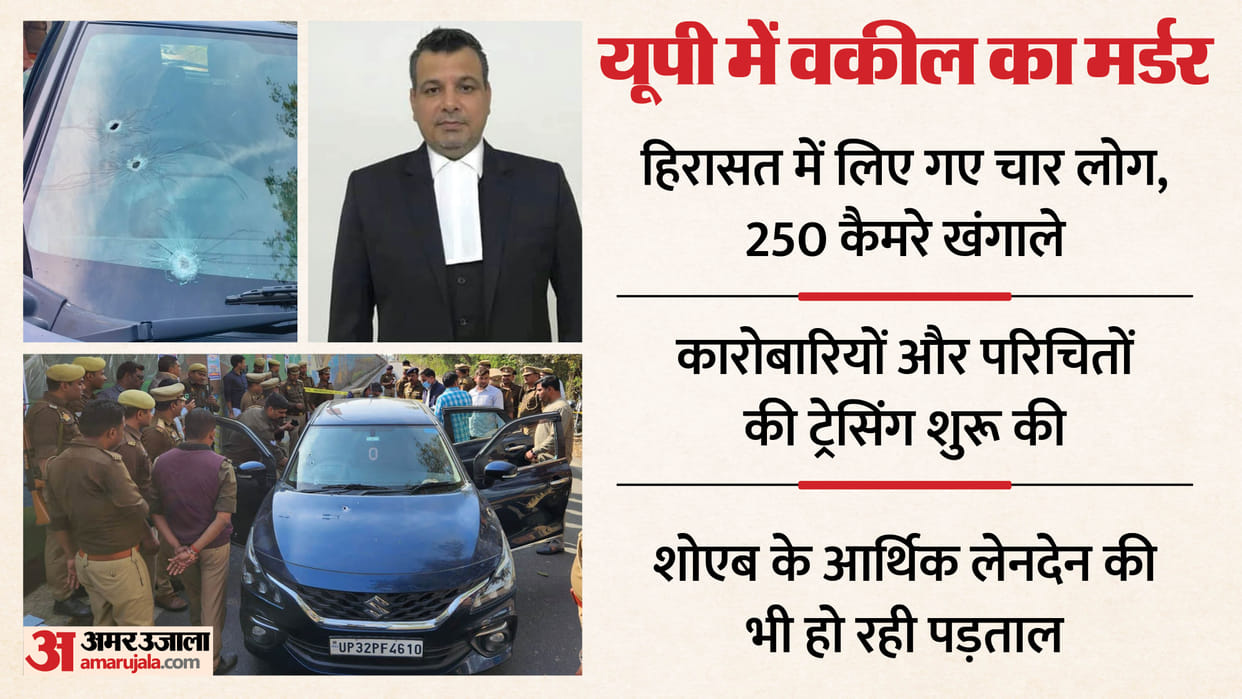 Mukhtar close aide murder in barabanki Lawyer Shoaib body was found riddled with ten bullets