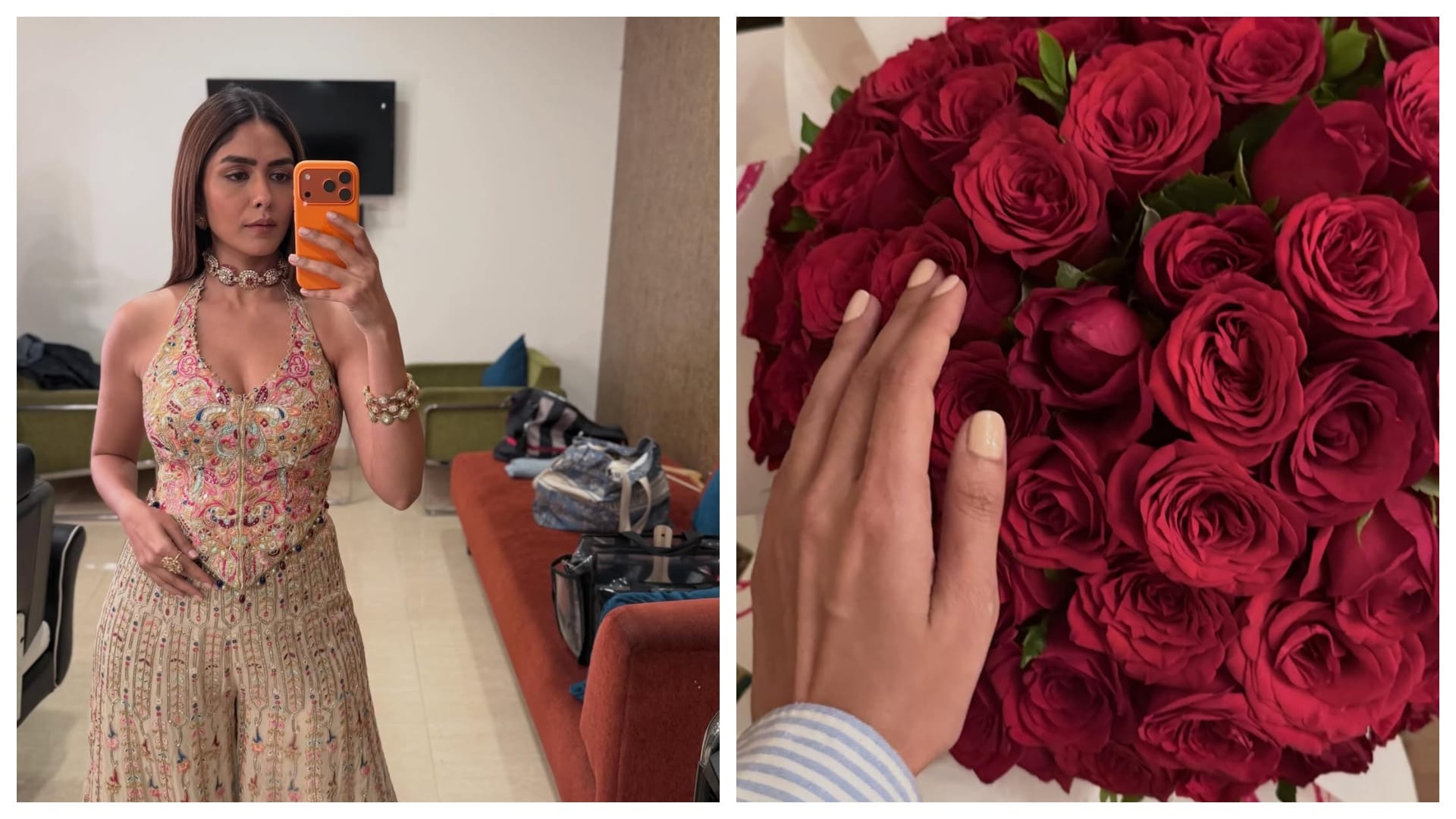 do deewane shaher mein actress mrunal thakur share post with siddhant chaturvedi write Deewani