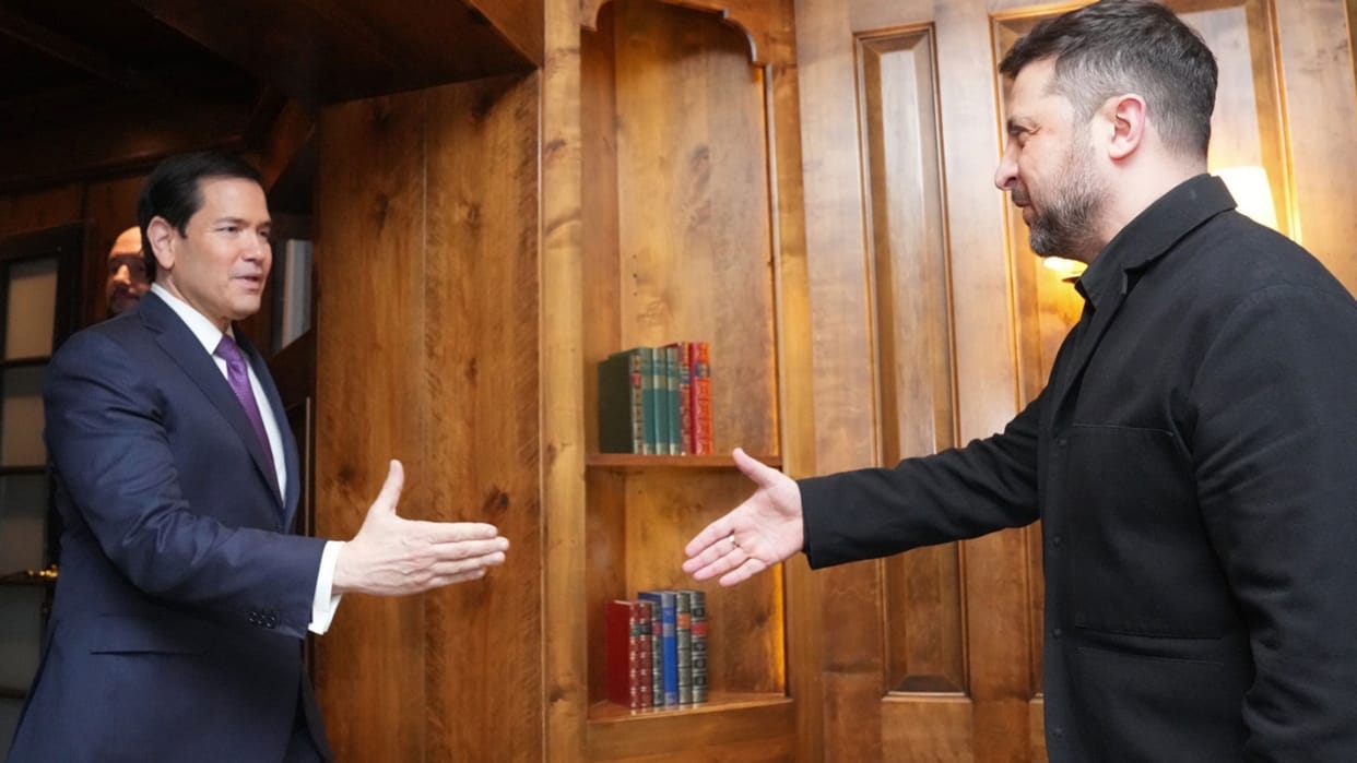 munich security conference Marco Rubio Volodymyr zelensky peace talks Russia Ukraine War
