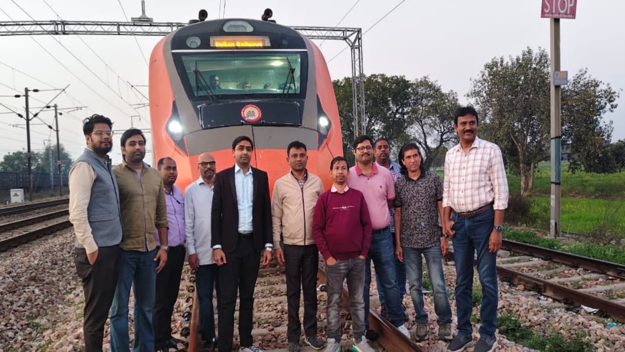 NCR Railway: Successful trial of 'Kavach' system at a speed of 160 kmph on Dadri-Tundla section