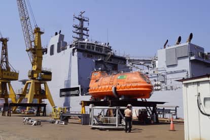 In case of emergency submarine will be repaired inside sea, HSL has prepared vessel for the first time