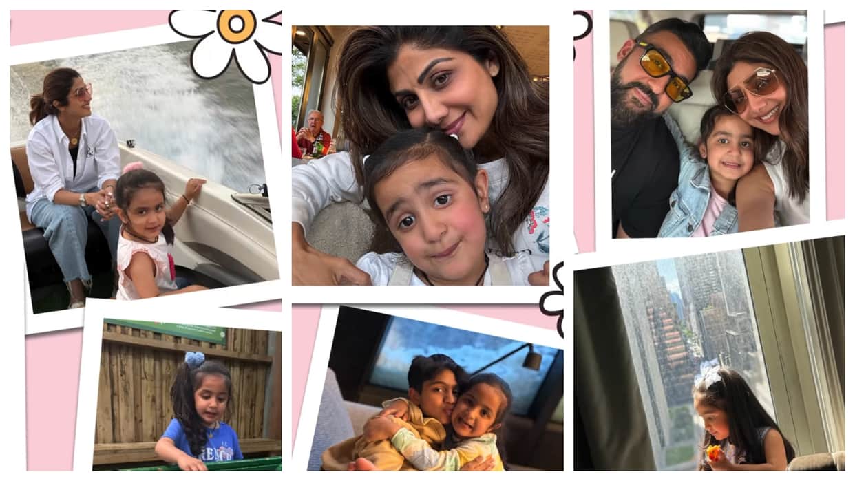 Shilpa Shetty's birthday wish for daughter Samisha share cute Video goes viral