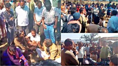 Sidhi: Priest on bike falls after being hit on neck, killed with eight blows to chest; Angry Villagers Protest