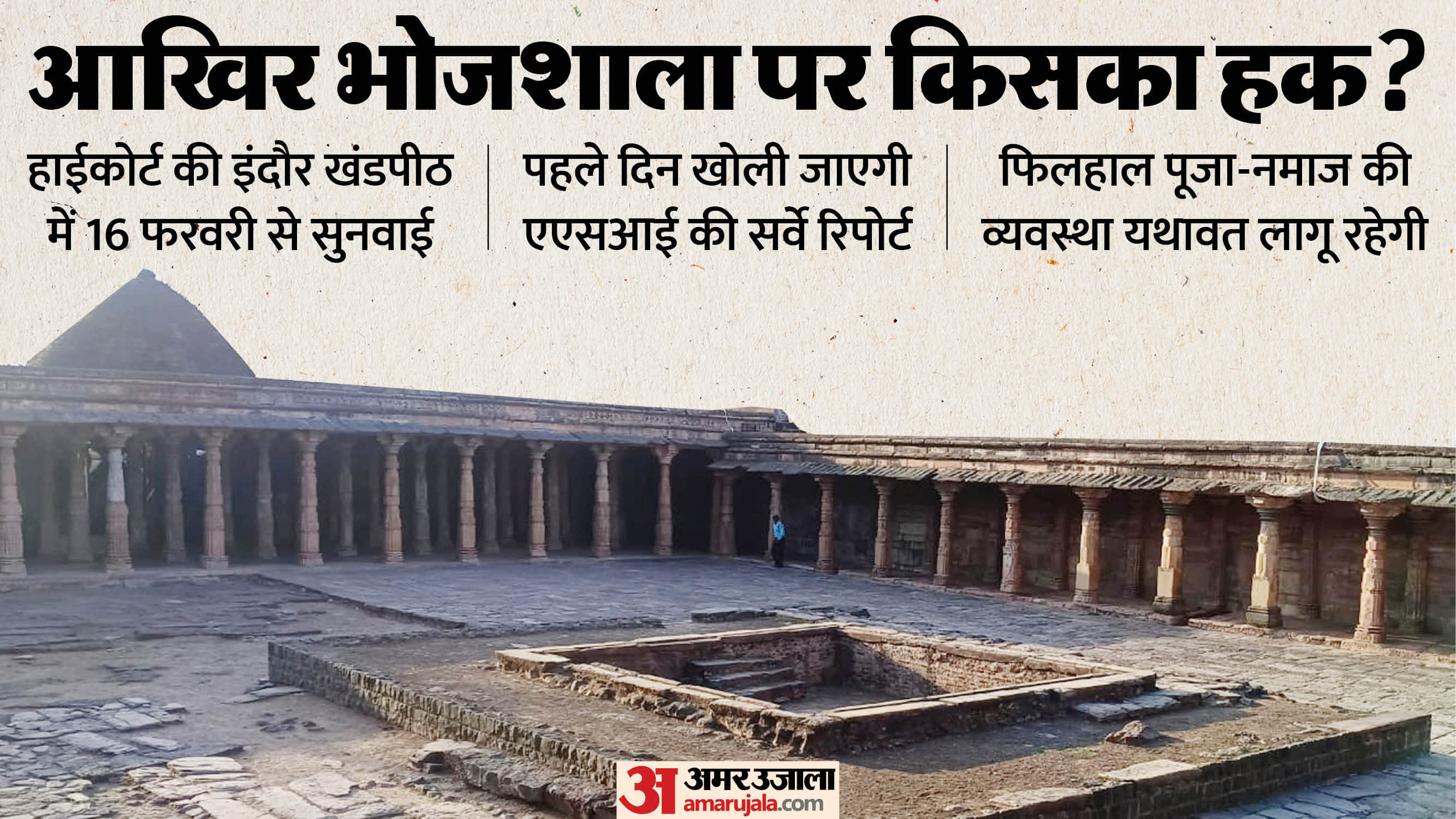 धार भोजशाला पर कल से हाईकोर्ट में सुनवाई