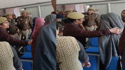 Baghpat: Self-Immolation Attempt at Baghpat Collectorate: SHO Accused of Demanding ₹5 Lakh Bribe to Protect Ra