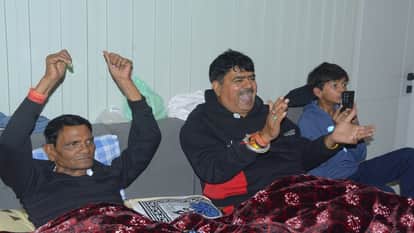 India victory celebrations in Aligarh