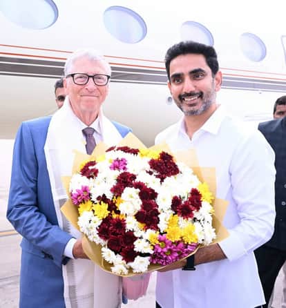 Bill Gates Visits Andhra Pradesh to Boost Partnership in Healthcare, AI and Agriculture