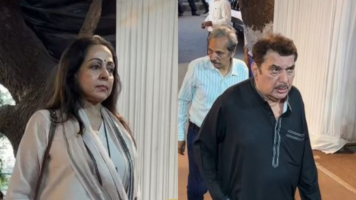 Hema Malini to Raza Murad reached late Anand Sagar prayer meet
