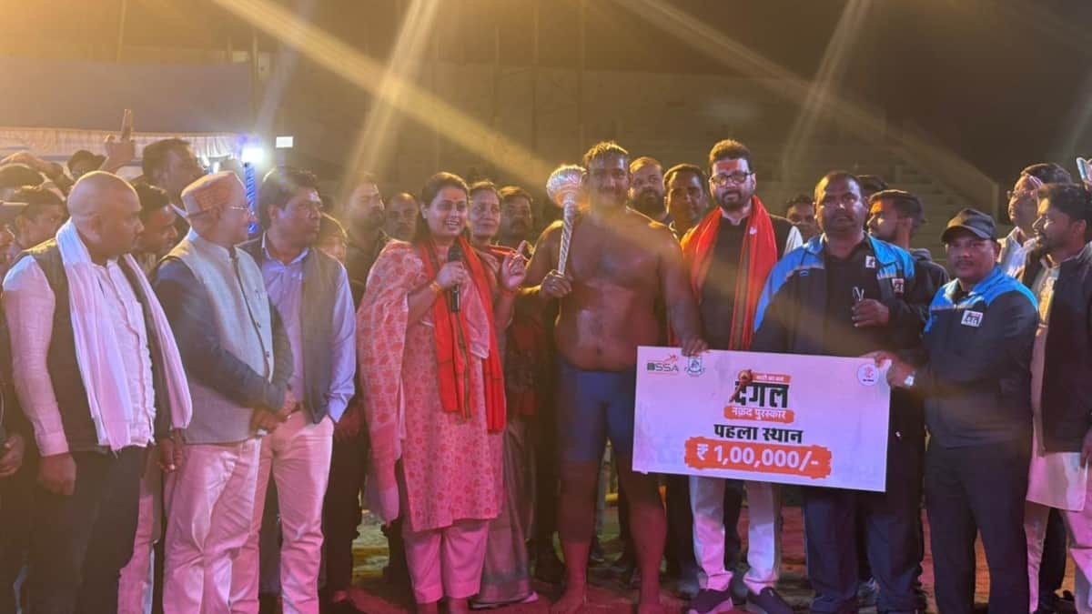 जमुई में दूसरे दिन चंदन पांडेय ने जीता खिताब