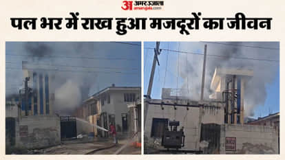 rajasthan bhiwadi chemical factory fire workers death industrial accident news