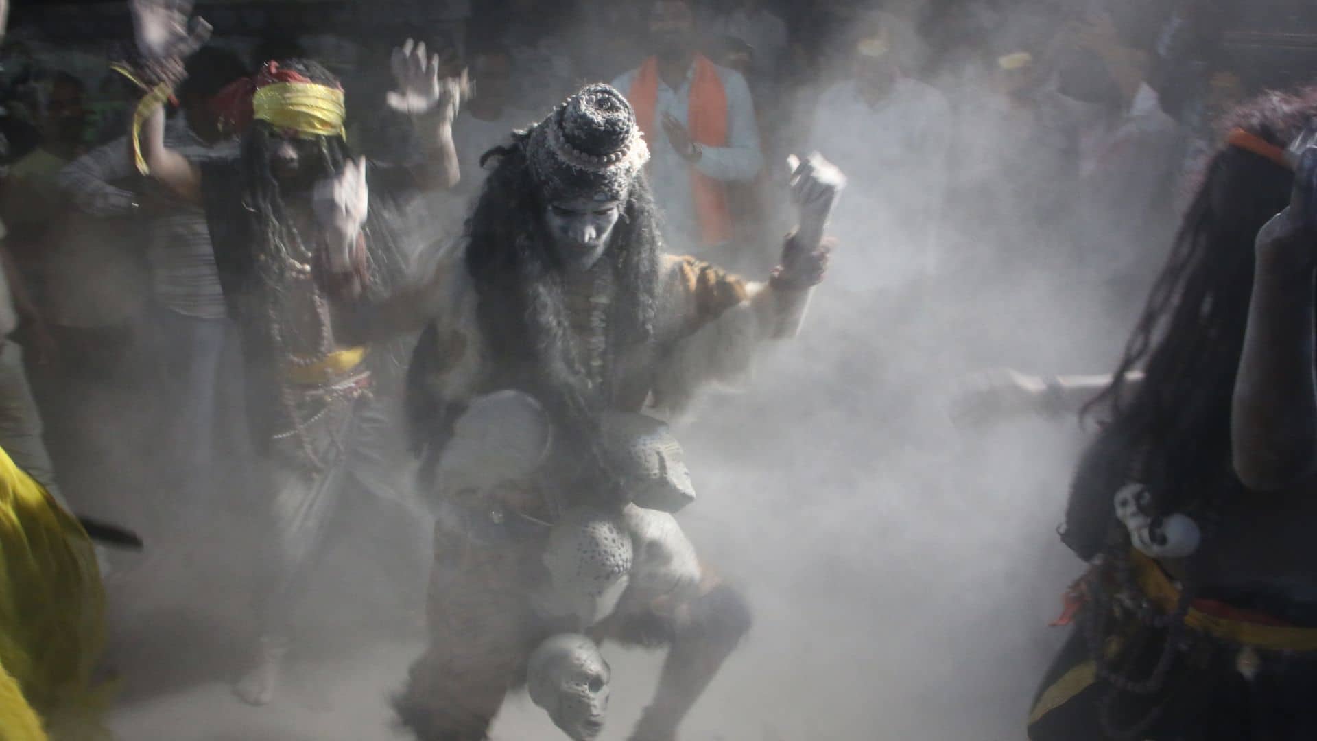 Maha shivratri 2025 Mahadev as groom with wedding procession with gods demons and ogres in Varanasi