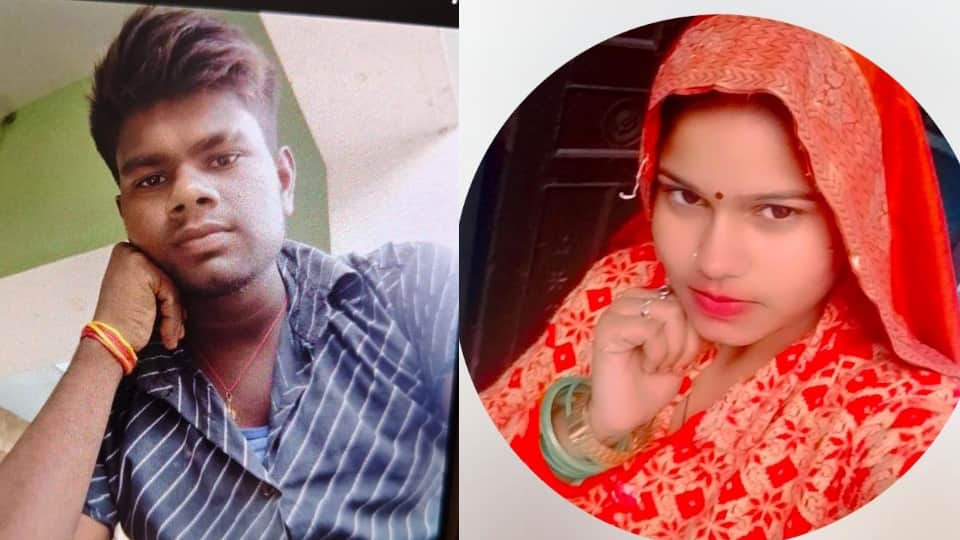 Young man slit his sister-in-law throat and killed her He also stabbed himself with a blade In Mathura