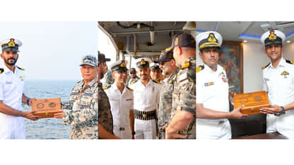 India prepares to host IFR and Exercise Milan Navy welcomed naval ships from Thailand-Australia and Sri Lanka