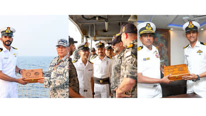 India prepares to host IFR and Exercise Milan Navy welcomed naval ships from Thailand-Australia and Sri Lanka