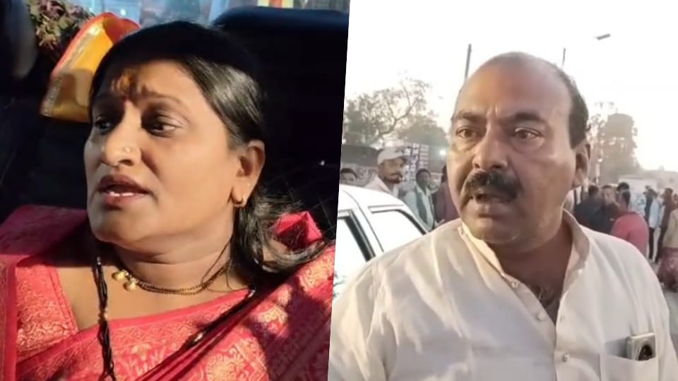 Municipal Chairman and MLA representative left the Amritdhara Festival in Manendragarh in anger