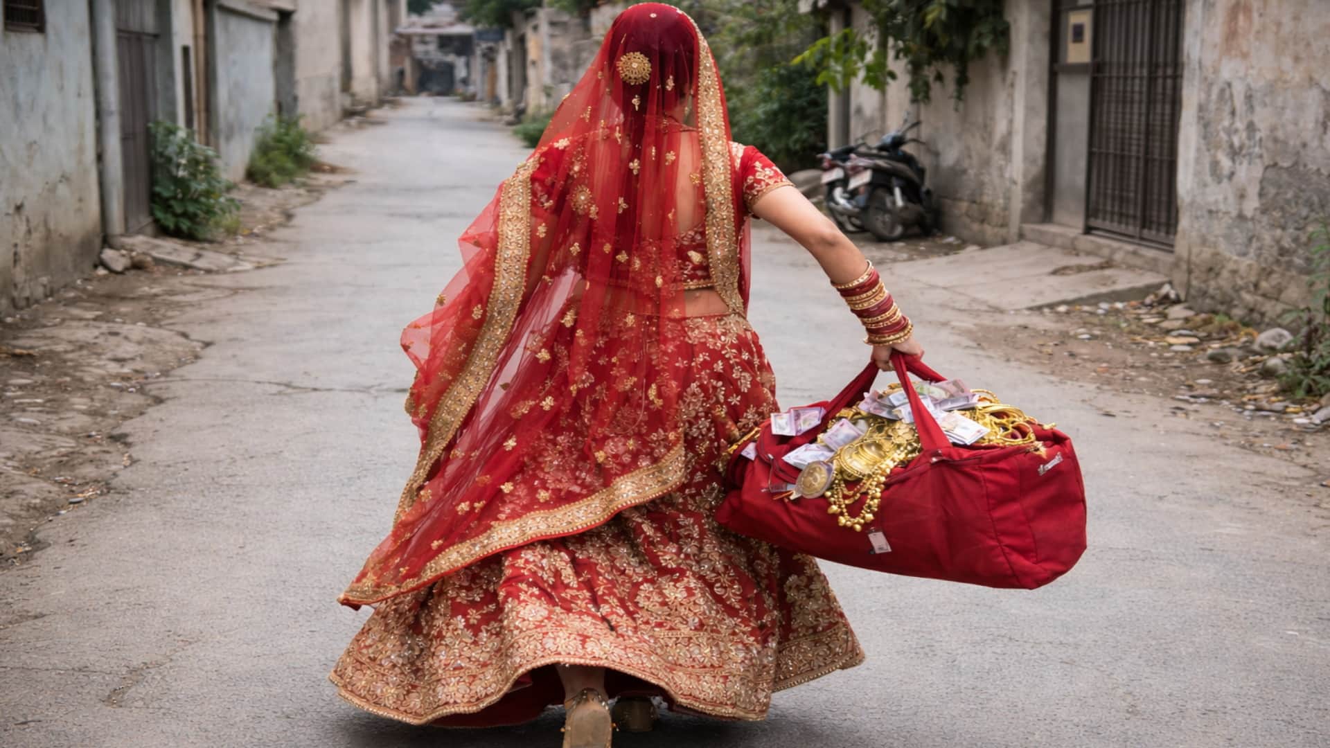 रुपये और गहने लेकर दुल्हन फरार।