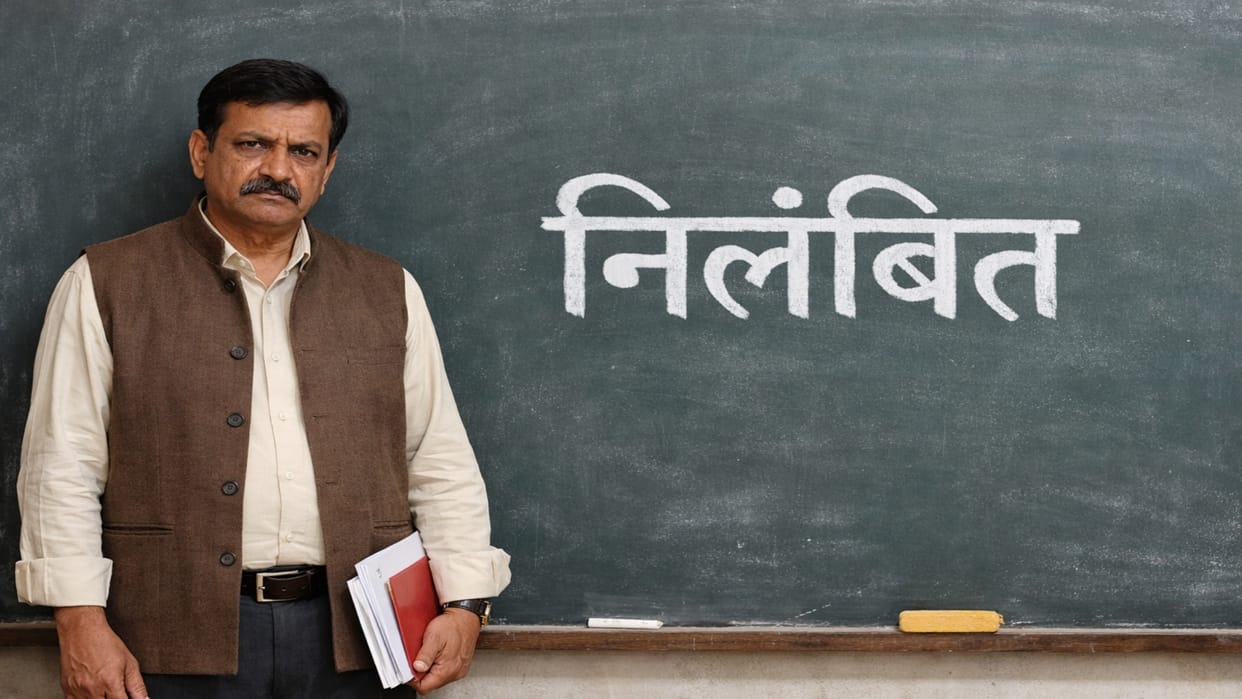During the inspection of the BSA, a teacher was found missing for three months, his salary was being withdrawn