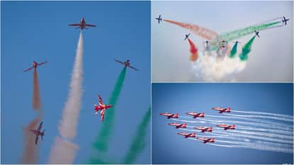 A display of bravery and skill in skies of Jaipur, Suryakiran Aerobatic Team to showcase nine-plane air show