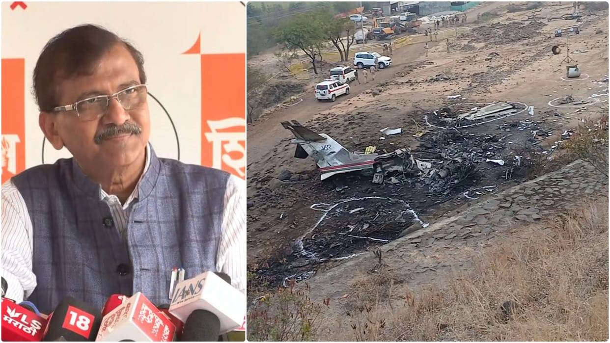 Baramati plane crash: AAIB seeks specialised support to retrieve data from cvr, UBT Leader questions on lapses