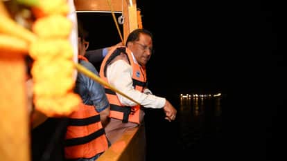 CG News: CM Sai inspects boating and watersports facilities at Jhumka Reservoir KOREA