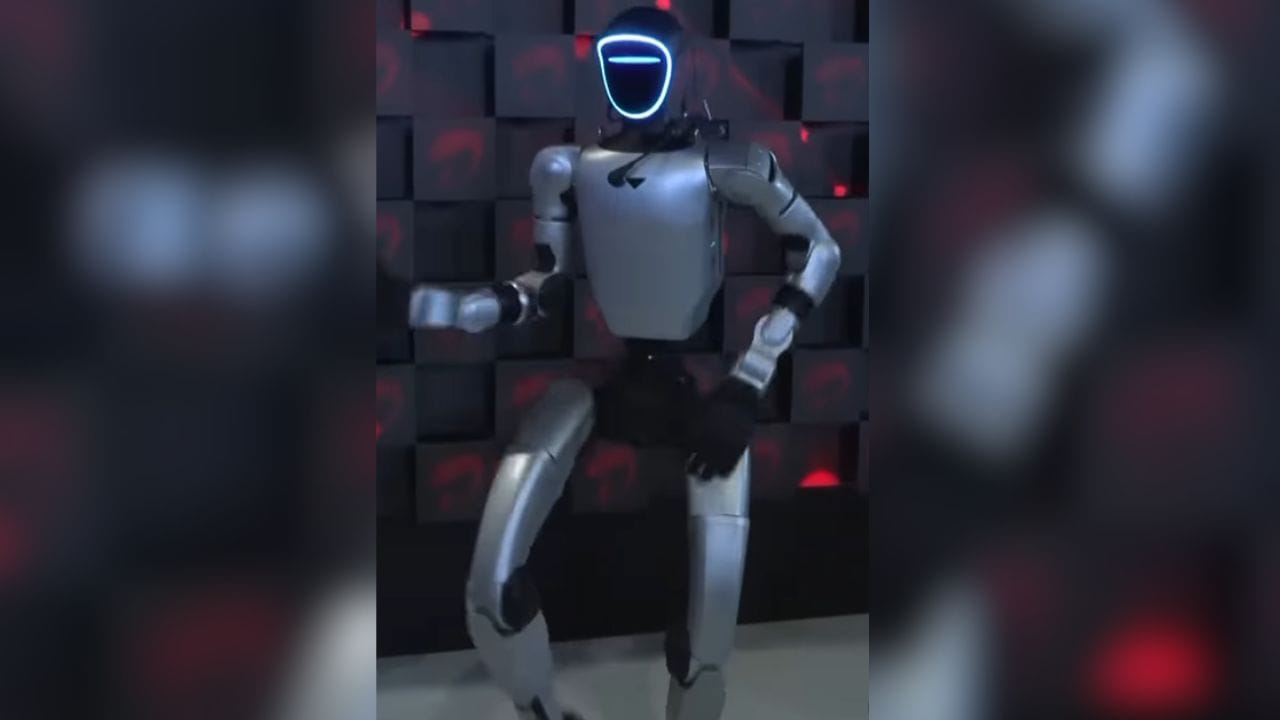 india ai impact summit 2026 dancing humanoid exhibition bharat mandapam