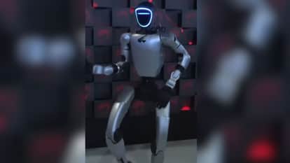 india ai impact summit 2026 dancing humanoid exhibition bharat mandapam