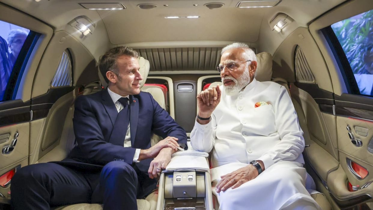 French President Emmanuel Macron-PM Modi historic agreements