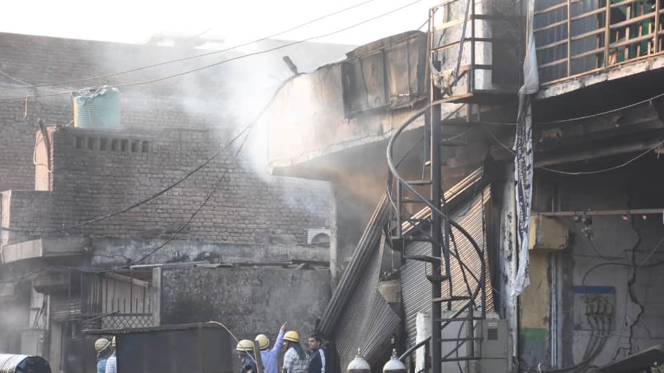 Faridabad Blast ruptures eardrum seriously injures someone