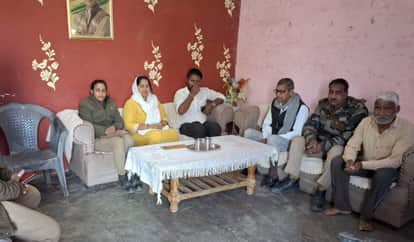 Auraiya Congress district president house arrest preparing to corner government on MNREGA and unemployment