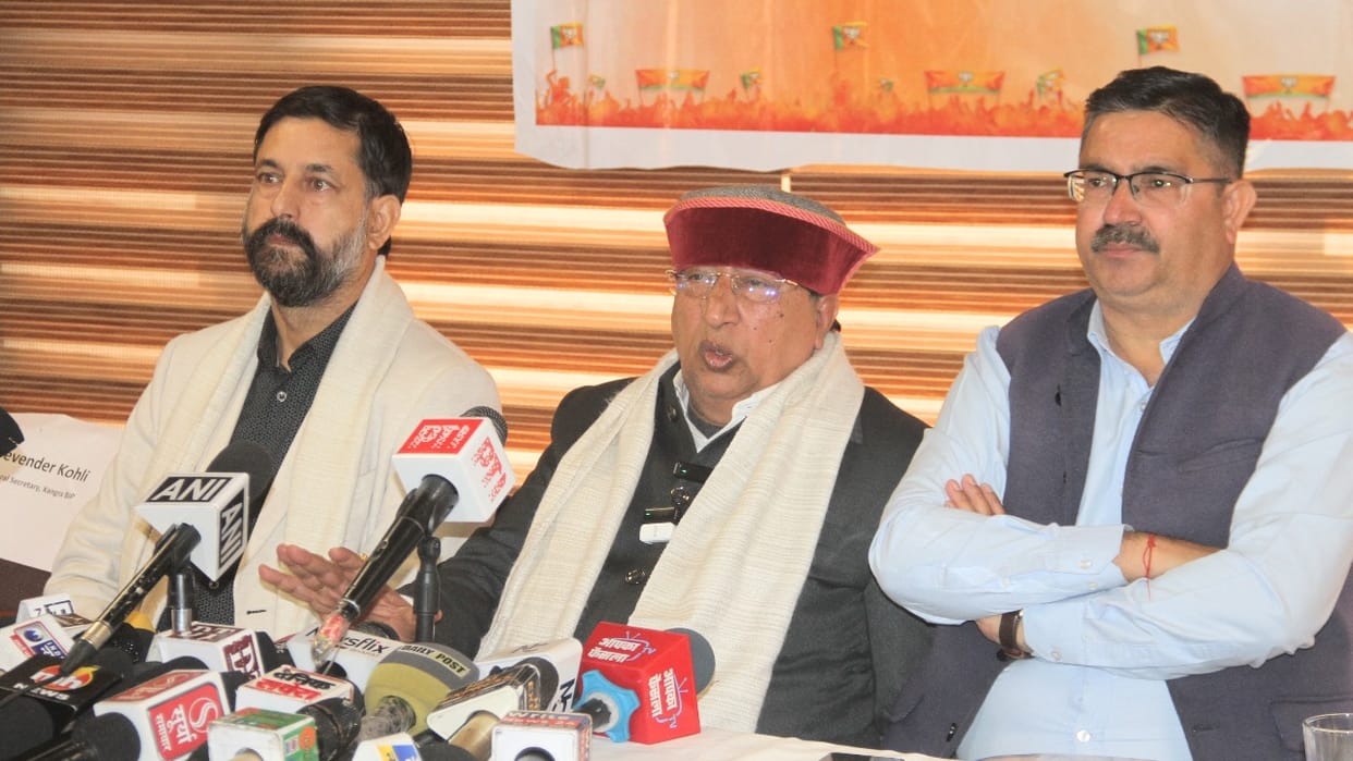 Dharamshala: Dr. Bansal said Himachal govt should learn from Uttarakhand, thinking and policy are not right