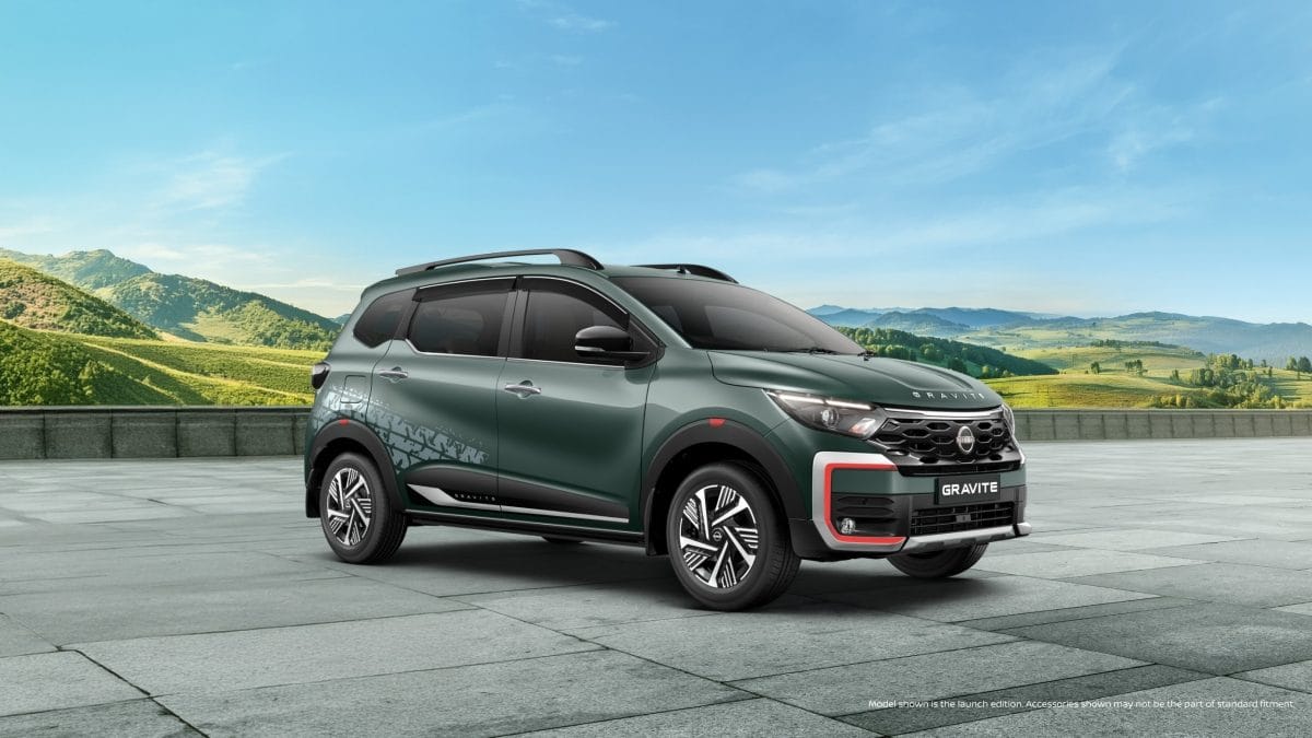 Nissan Gravite CNG Launched with Segment-First Twin-Cylinder Kit