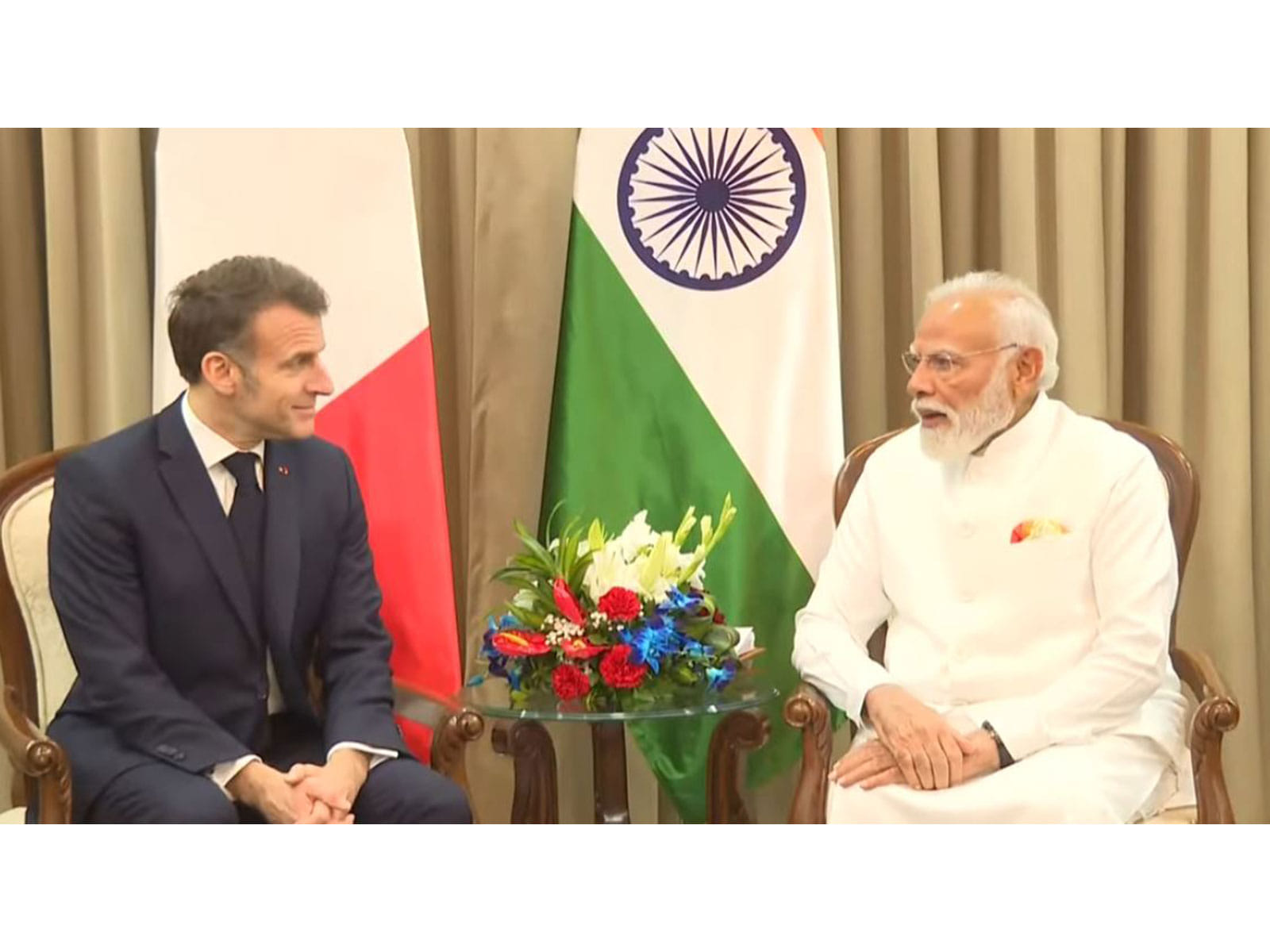 French President Macron follows his fitness routine, goes for a morning jog in Mumbai