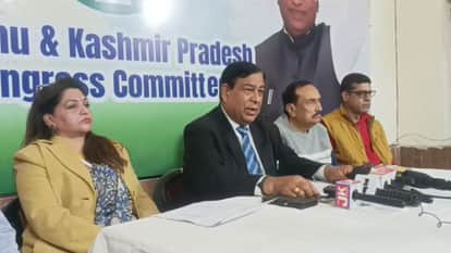 Congress said that BJP Rajya Sabha MP Ghulam Ali Khatana should explain the reason behind showering MP funds o