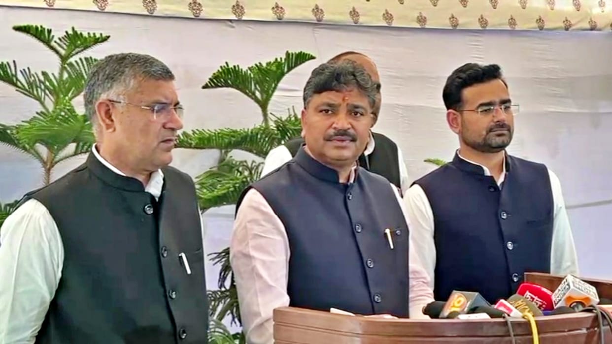 Rajasthan Assembly session Tikaram Jully raises questions about cow slaughter and MLA's conduct BJP responds