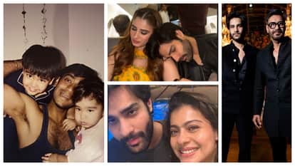 ajay devgn rasha tahdani kajol wishes Aaman Devgan on his birthday share post