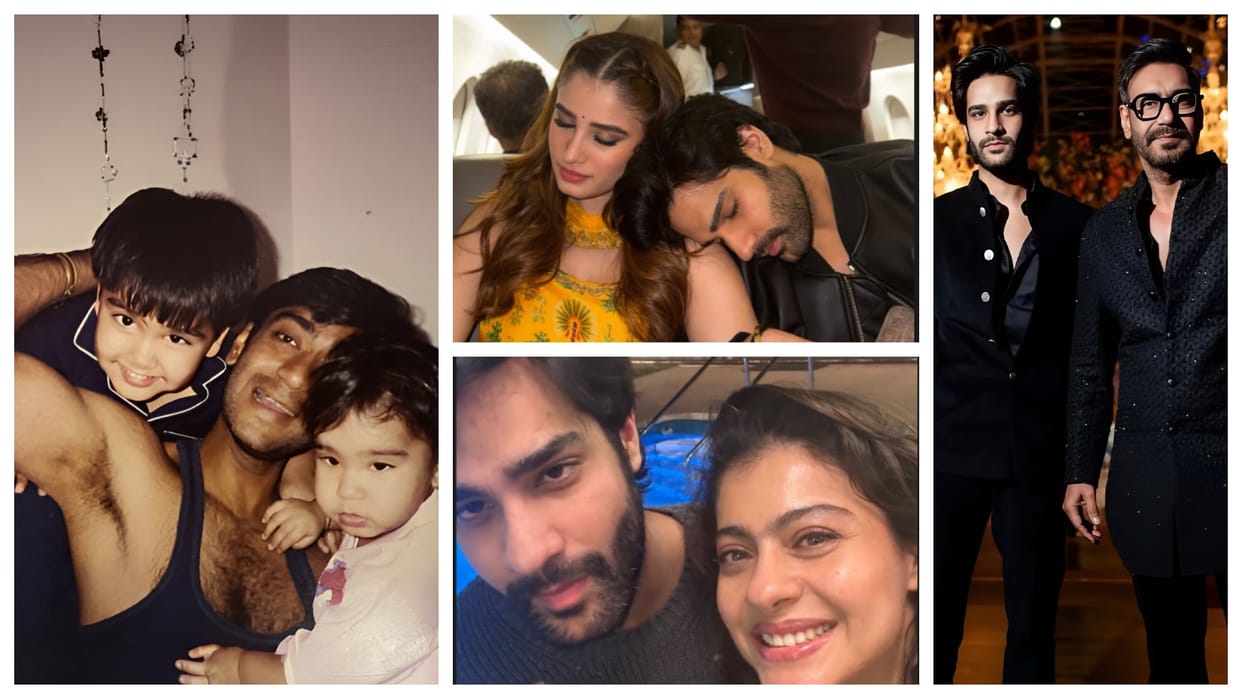 ajay devgn rasha tahdani kajol wishes Aaman Devgan on his birthday share post