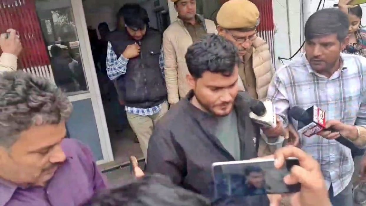Bhiwadi Blast: Illegal factory owner and manager arrested police officer brother found guilty Congress protest