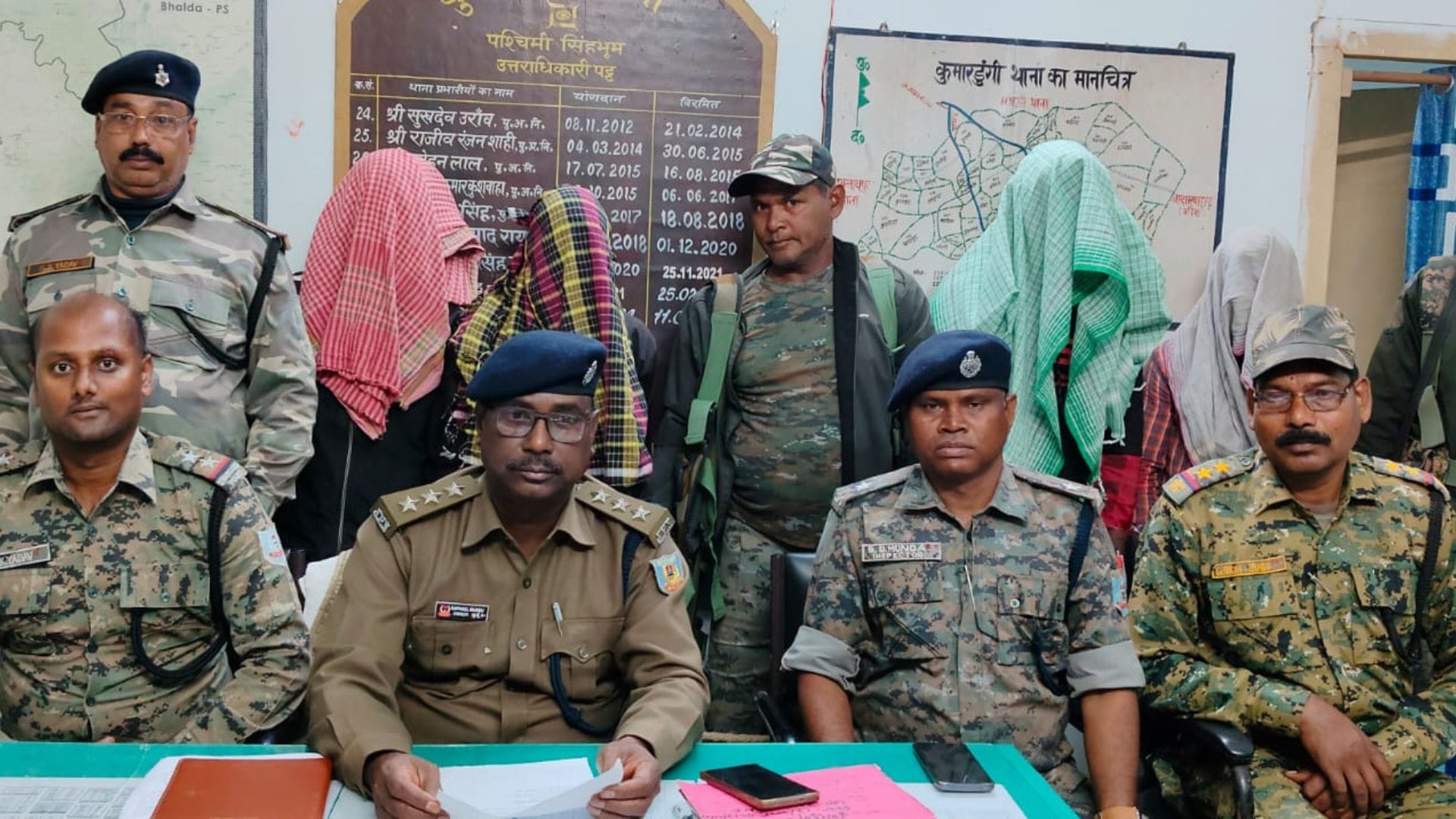 चार आरोपी गिरफ्तार