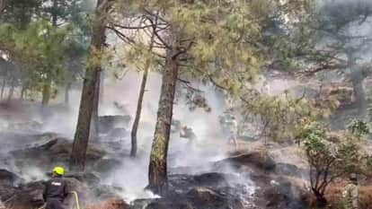 Nanda Devi National Park administration conducted a mock drill before fire season begins Chamoli