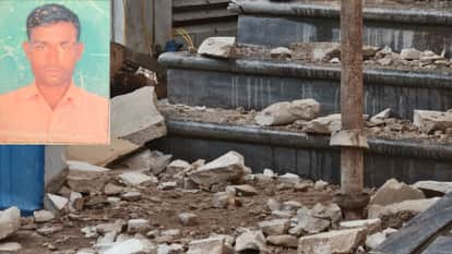 labourer died after portigo shed fell from fifth floor of an under-construction hotel in Varanasi