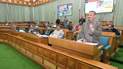 Himachal: Amidst uproar the assembly passed a resolution on RDG, CM said if  not restored, budget will cut