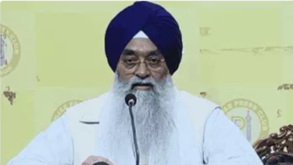 Former Jathedar Giani Raghbir Singh removed from the post of Head Granthi of Harmandir Sahib