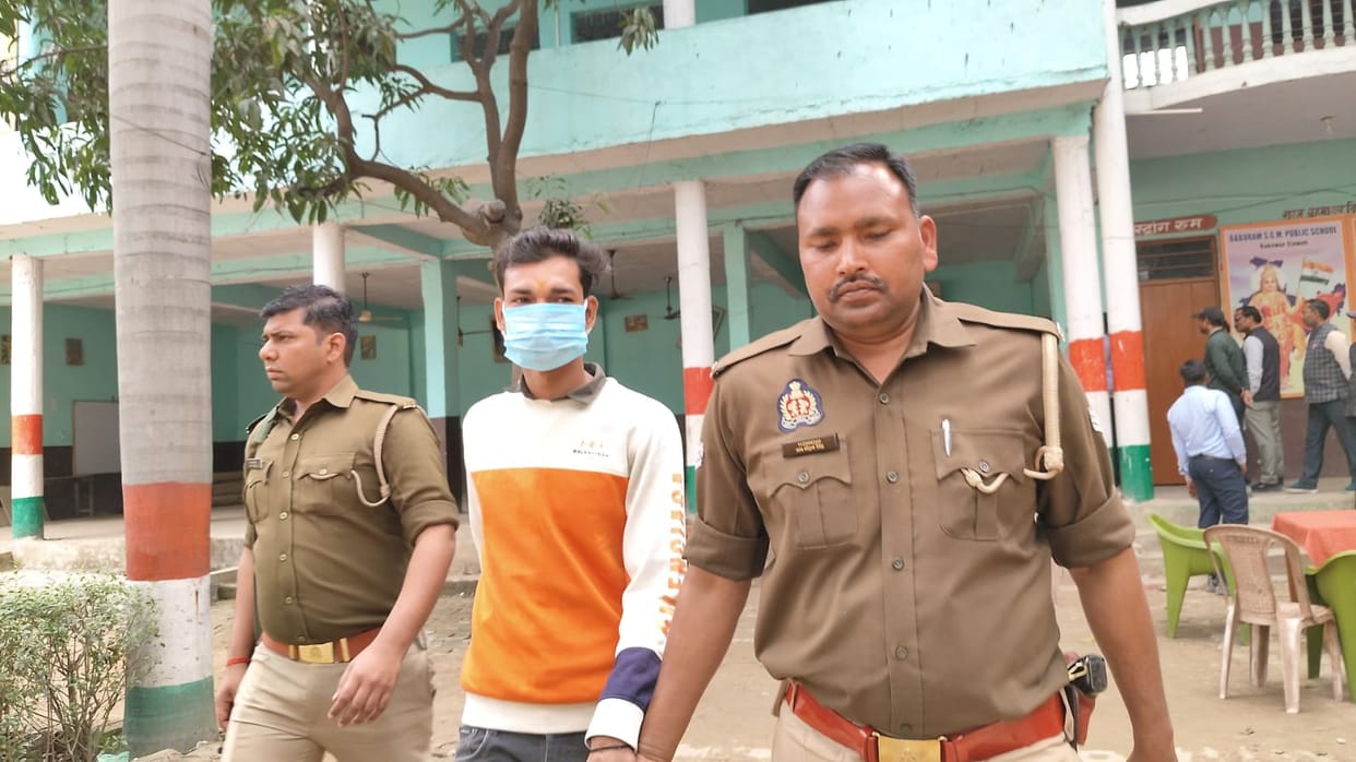 Etawah Munnabhai arrested on first day of board exams elder brother taking exam in place of younger brother