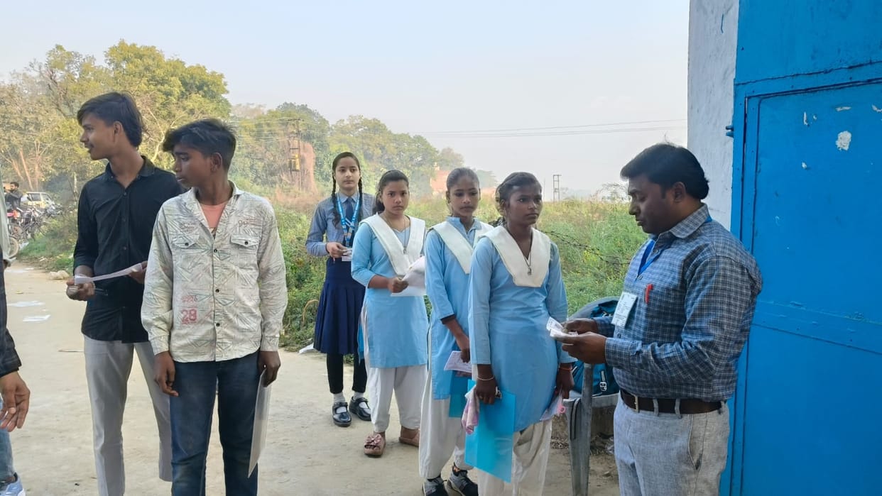 Kannauj: Board exams begin with Hindi paper entry granted after intensive checking no cheater found