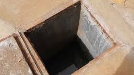 Fatehpur Brother and sister die after falling into neighbors open septic tank children had gone to fetch water
