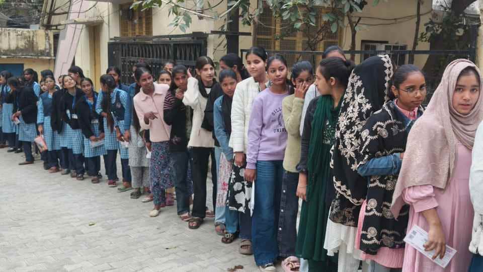 UP Board Exam: Students arrived at exam centres with enthusiasm and excitement, Hindi paper was easy