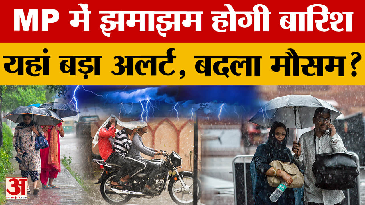 MP Weather Alert: मध्य प्रदेश में झमाझम बारिश! अगले 48 घंटों के लिए इन जिलों में 'ऑरेंज अलर्ट'?