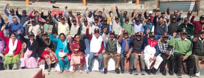Opposition to shifting of Environment Battalion in pithoragarh