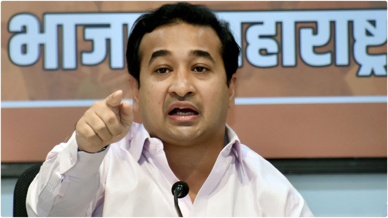 Nitesh Rane calls madrasas breeding grounds for terrorists urges closure CM Devendra Fadnavis Maharashtra Poli