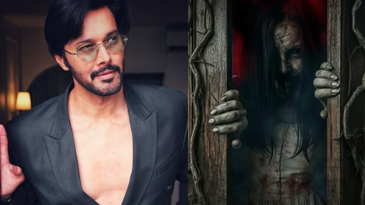 The Poster For Divya Agarwal And Rajneesh Duggal Supernatural Thriller Horror The Wardrobe Has Been Released